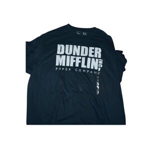 Ripple Junction Navy “The Office” Dunder Mifflin Tee 2X NWOT